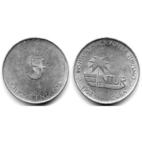 (413) Cuba. 1988. 5 Centavos (MBC+)