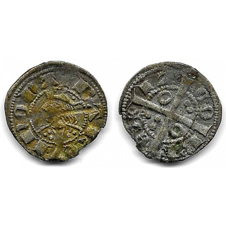 Condado de Barcelona (Jaime II). 1291-1327. Dinero (BC+)