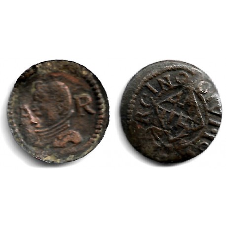 Felipe IV. Sin Fecha. Ardite (BC) Ceca de Barcelona AR