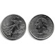 (421) Estados Unidos de América. 2008(D). Quarter Dollar (SC) Oklahoma