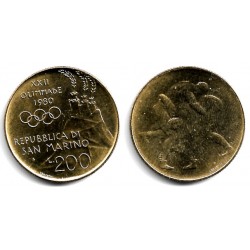(109) San Marino. 1980. 200 Lira (SC)
