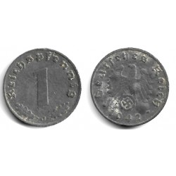 (97) Alemania (III Reich). 1942(J). 1 Pfennig (BC+/BC)
