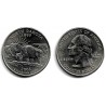 (385) Estados Unidos de América. 2006(P). Quarter Dollar (SC) North Dakota