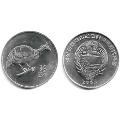 (187) Corea del Norte. 2002. ½ Chon (SC)