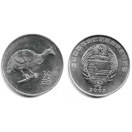 (187) Corea del Norte. 2002. ½ Chon (SC)