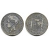 Alfonso XIII. 1898*(---98). 5 Pesetas (BC) (Plata) Ceca de Madrid SG-V