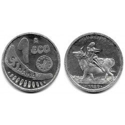 España. 1989. 1 Ecu (EBC) (Plata) 6,72 gr. de .925 Milésimas