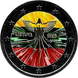 Lituania. 2026. 2 Euro (SC) Coloreada