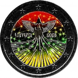 Lituania. 2026. 2 Euro (SC) Coloreada