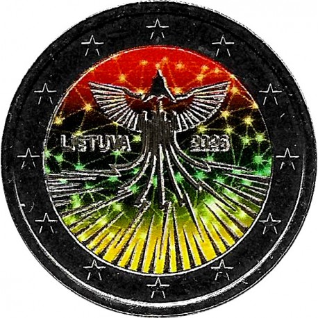 Lituania. 2026. 2 Euro (SC) Coloreada