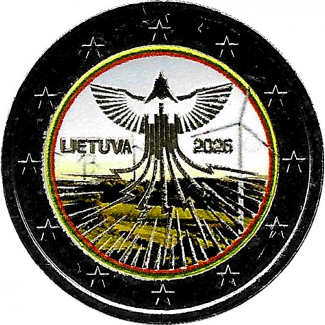 Lituania. 2026. 2 Euro (SC) Coloreada