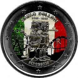 Italia. 2026. 2 Euro (SC) Coloreada