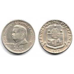 (199) Filipinas. 1972. 25 Sentimos (EBC+)