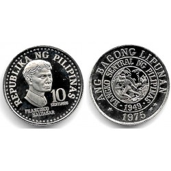 (207) Filipinas. 1975. 10 Sentimo (SC)
