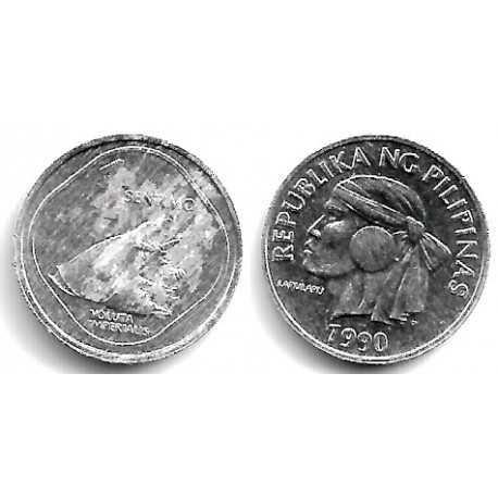 (238) Filipinas. 1990. 1 Sentimo (EBC)