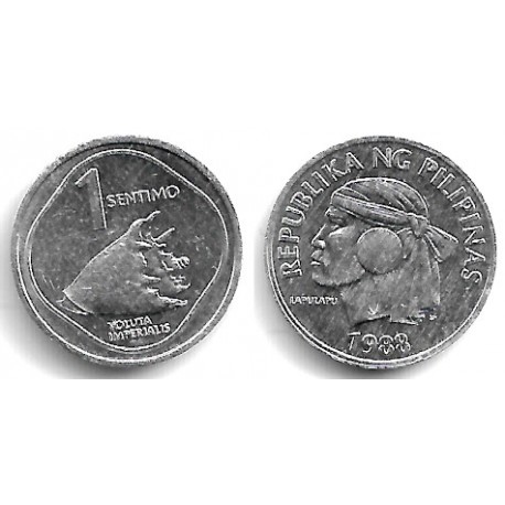 (238) Filipinas. 1988. 1 Sentimo (SC)