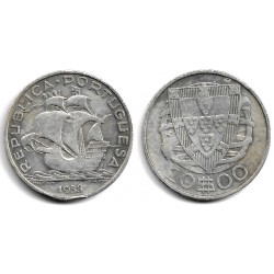 (582) Portugal. 1933. 10 Escudos (MBC-)