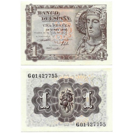 Estado Español. 1948. 1 Peseta (SC) Serie G