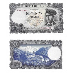Estado Español. 1971. 500 Pesetas (SC) Serie C