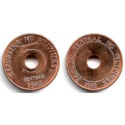 (268) Filipinas. 1995. 5 Sentimo (EBC+)