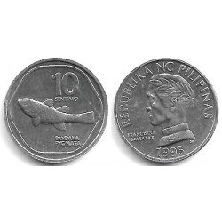 (240.2) Filipinas. 1993. 10 Sentimos (SC)