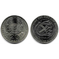 (21) Kazajstan. 1997. 20 Tenge (SC-)