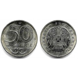 (27) Kazajstan. 1997. 50 Tenge (SC-)