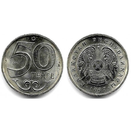 (27) Kazajstan. 1997. 50 Tenge (SC-)
