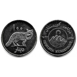 Kurdistán. 2006. 100 Dinars (SC)
