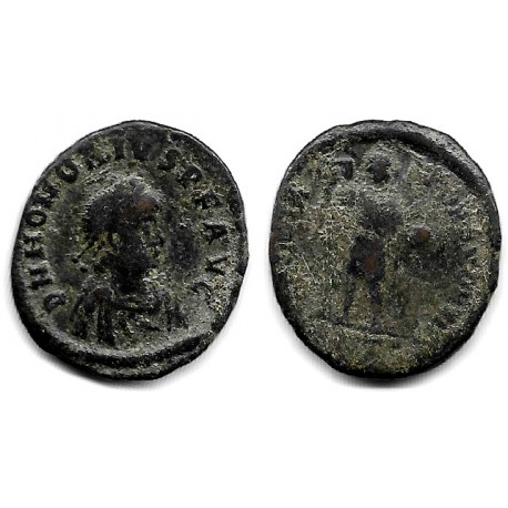 Honorio. 393-423 d.C. Follis (BC/RC)