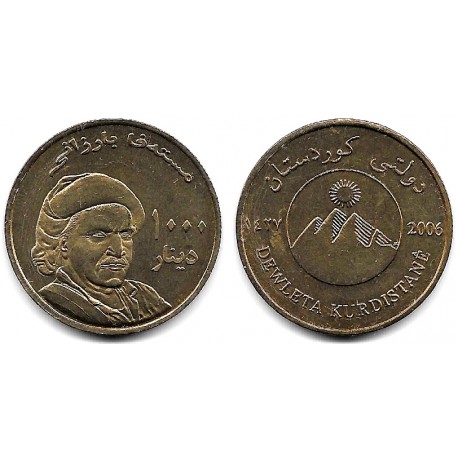 Kurdistán. 2006. 1000 Dinars (SC)