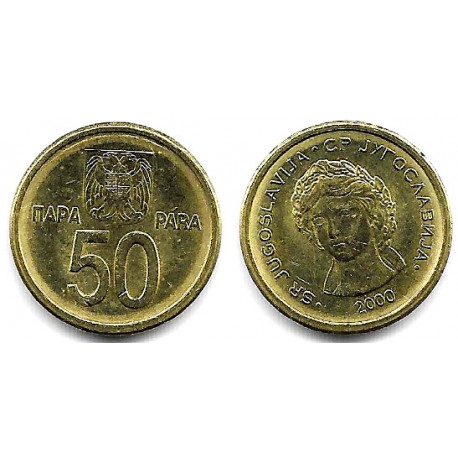 (179) Yugoslavia. 2000. 50 Para (EBC+)