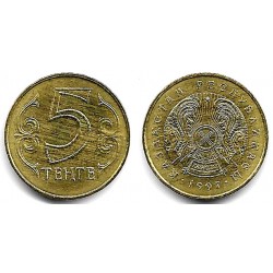 (24) Kazajstán. 2004. 5 Tenge (SC)