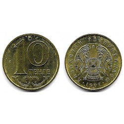(3) Kazajstán. 1993. 10 Tenge (SC-)