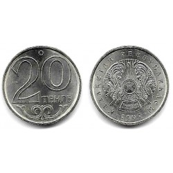 (26) Kazajstán. 1997. 20 Tenge (SC)