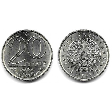 (26) Kazajstán. 1997. 20 Tenge (SC)