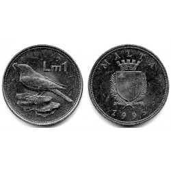(99) Malta. 1995. 1 Lira (MBC+)