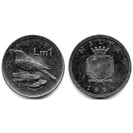 (99) Malta. 1995. 1 Lira (MBC+)