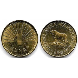 (2) Macedonia. 1993. 1 Denar (SC)