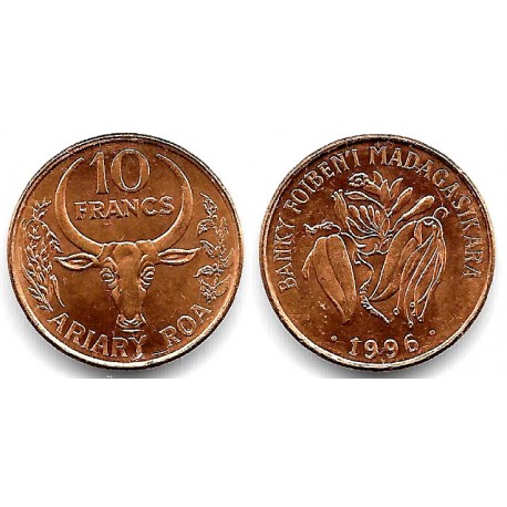 (22) Madagascar. 1996. 10 Francs (SC-)
