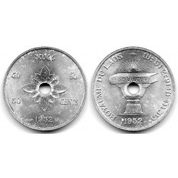 (6) Laos. 1952. 50 Cents (EBC)