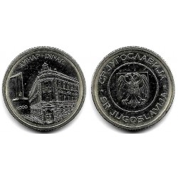 (180) Yugoslavia. 2000. 1 Dinar (SC-)