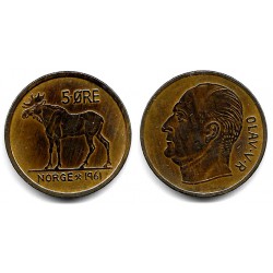(405) Noruega. 1961. 5¡ Ore (MBC)