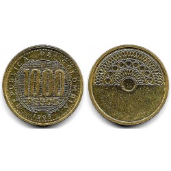 (288) Colombia. 1996. 1000 Pesos (EBC)