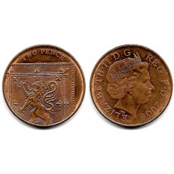 (1108) Gran Bretaña. 2009. 2 Pence (MBC)