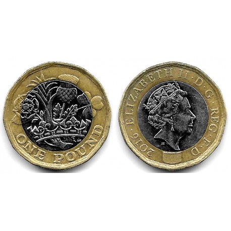 Gran Bretaña. 2016. 1 Pound (MBC)
