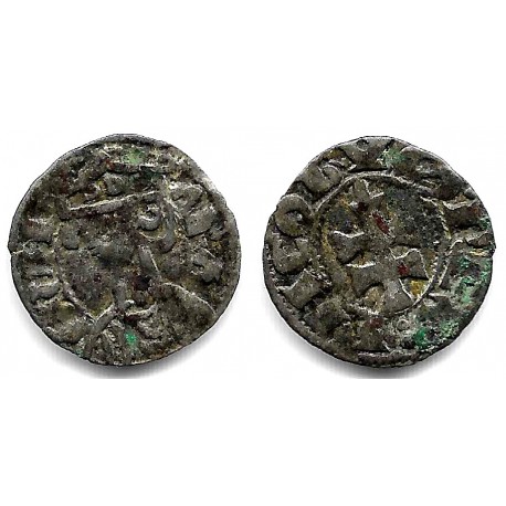 Reino de Aragón (Jaime I). 1213-76. Dinero (BC/BC+)