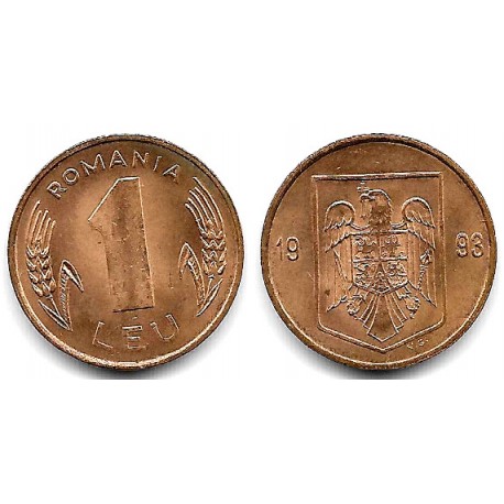 (115) Rumanía. 1993. 1 Leu (SC-)