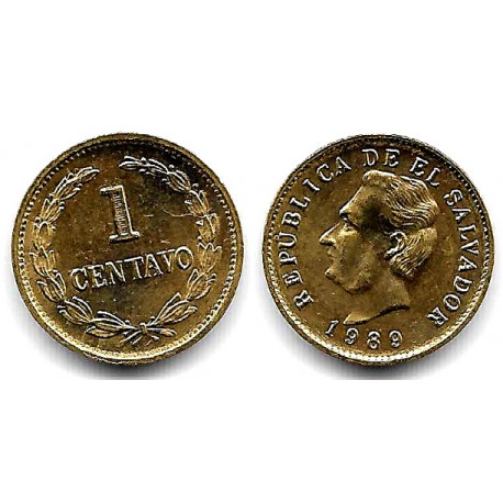 (153.1a) El Salvador. 1989. 1 Centavo (SC)