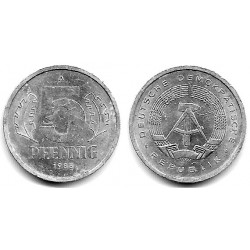 (9.2) Alemania Democrática. 1983(A). 5 Pfennig (MBC)